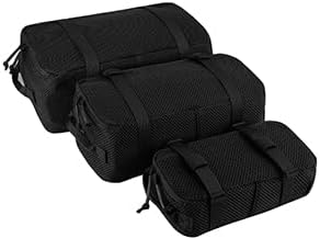 PETAC GEAR 3 PCS Tactical Modular Packing Cubes, Large Capacity Mesh Storage Bag,Outdoor Travel Organize Storage Pouches Bags. by PetacGear