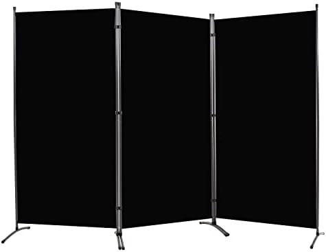Room Divider 6FT Folding Privacy Screens, 3 Panel Partition Room Dividers - Image 7