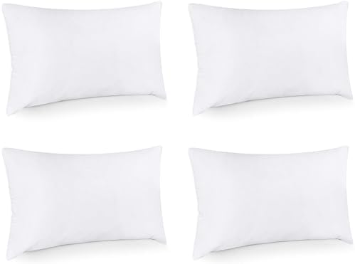 Utopia Bedding Throw Pillows, Decorative 14x22 Pillow Inserts, Set of 4 - Image 2