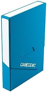 Gamegenic Cube Pocket 15+ Deck Box - Slim Card Holder for Cube Drafting and Card Protection, Modular System Perfect for TCGs, LCGs, Board Games and RPGs, Blue Color, Made by Gamegenic
