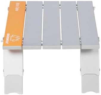 MOUNTAIN SUMMIT GEAR Portable Folding Camping Table 4 Sizes - Micro, Small, Standard & Large | Lightweight Aluminum Outdoor Camp Table for Camping, Picnic, Beach, Kitchen (Micro Table) - Image 6