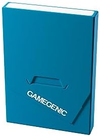 Gamegenic Cube Pocket 15+ Deck Box - Slim Card Holder for Cube Drafting and Card Protection, Modular System Perfect for TCGs, LCGs, Board Games and RPGs, Blue Color, Made - Image 2