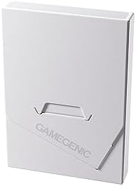 Gamegenic Cube Pocket 15+ Deck Box - Slim Card Holder for Cube Drafting and Card Protection, Modular System Perfect for TCGs, LCGs, Board Games and RPGs, White Color, Made - Image 2