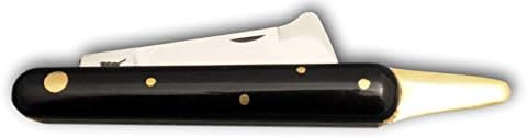 DUE BUOI 202P SP OT LEFTY Professional Agriculture Pruning Grafting Knife for Budding Trimming Böhler K720 Carbon Steel Blade (Professional NOT an EDC Pocket Knife) - Image 2