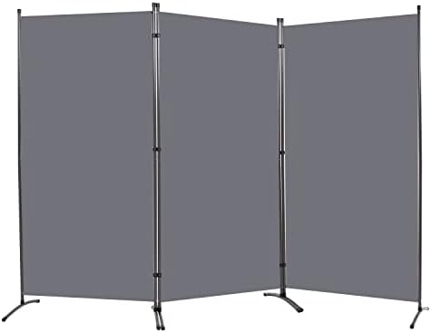 Room Divider 6FT Folding Privacy Screens, 3 Panel Partition Room Dividers - Image 7