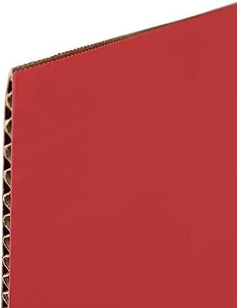 Flipside Products 18”x 48” Red Study Carrel, Privacy Boards, Student Privacy and Focus Booth for The Classroom, Desk Divider Cubby for Tests, Made in USA - 24 Pack - Image 4
