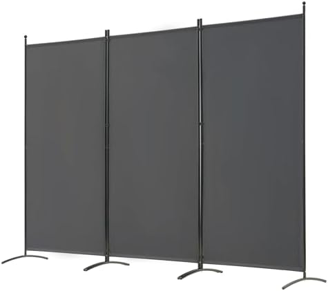 Spurgehom 3 Panel Room Divider Folding Partition Privacy Screens by Spurgehom