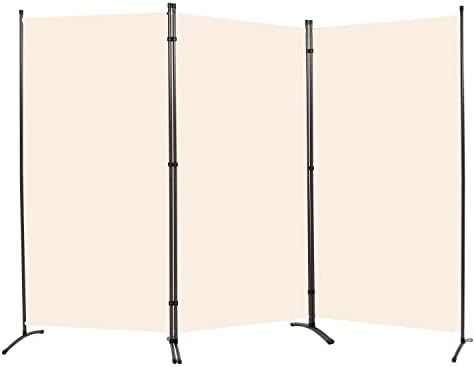 Room Divider 6FT Folding Privacy Screens, 3 Panel Partition Room Dividers - Image 7