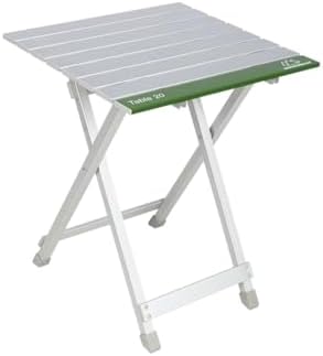 MOUNTAIN SUMMIT GEAR Portable Folding Camping Table 4 Sizes - Micro, Small, Standard & Large | Lightweight Aluminum Outdoor Camp Table for Camping, Picnic, Beach, Kitchen (Standard Table) by MOUNTAINSUMMITGEAR