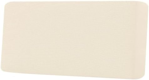 H.VERSAILTEX Super Stretch Individual Seat Cushion Covers Sofa Covers Couch Cushion Covers Slipcover Sets Thick Jacquard Textured Twill Fabric (1 Piece Sofa Cushion Cover, Cream) by HVERSAILTEX