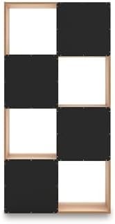 Signature Design by Ashley 8 Cube Storage Organizer Bookshelf, Light Brown - Image 7
