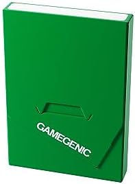 Gamegenic Cube Pocket 15+ Deck Box - Slim Card Holder for Cube Drafting and Card Protection, Modular System Perfect for TCGs, LCGs, Board Games and RPGs, Green Color, Made - Image 2