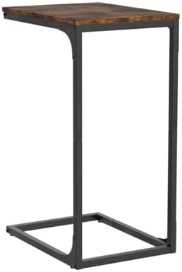 VASAGLE C-Shaped End Table Set of 2, Small Sofa Side Table with Metal Frame - Image 5