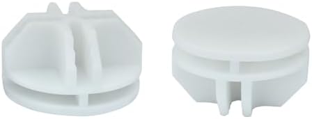 32Pcs White Plastic Wire Grid Cube Connector - Image 2
