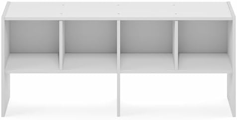 Furinno FANO Closet Organizers and Storage, 6-Cube Multipurpose Top Shelf Closet Shelf, Stackable Closet Organization Shelves, 11.7 x 36 x 15.4, for Bedroom, Closet, Laundry Room, White - Image 6