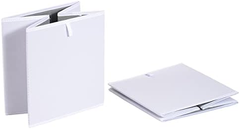 Amazon Basics Collapsible Cube Storage Organizer Bins, Closet Organizer Baskets for Shelves, Space-Saving, White, 13" x 15" x 13", 6-Pack - Image 4