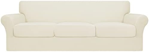 Easy-Going 4 Pieces Oversized Stretch Couch Cover for Dogs Washable by Easy-Going