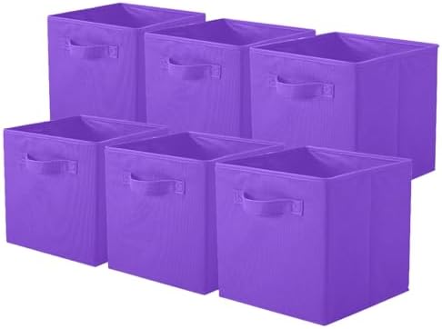 ShellKingdom Storage Bins, Foldable Fabric Storage Cubes And Cloth Storage by ShellKingdom