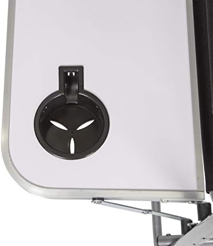Stansport Directors Chair with Side Table, One Size, Black - Image 7