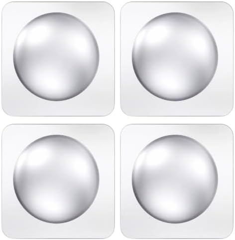 WDAHDHP Sensory Wall Mirror, 4Pcs Acrylic Supplies Interactive Bubble Mirror Wall Decoration for Kids Sensory Toys Classroom Home Decor, 10 x 10 Inch by WDAHDHP