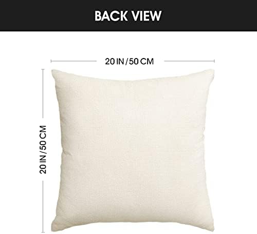AVOIN colorlife Home Sweet Home Spring Summer Flowers Pink Throw Pillow Covers, 20 x 20 Inch White Cushion Case for Sofa Couch Set of 4 - Image 6