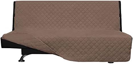 Easy-Going Reversible Couch Cover, Large Futon Sofa, Brown/Brown by Easy-Going