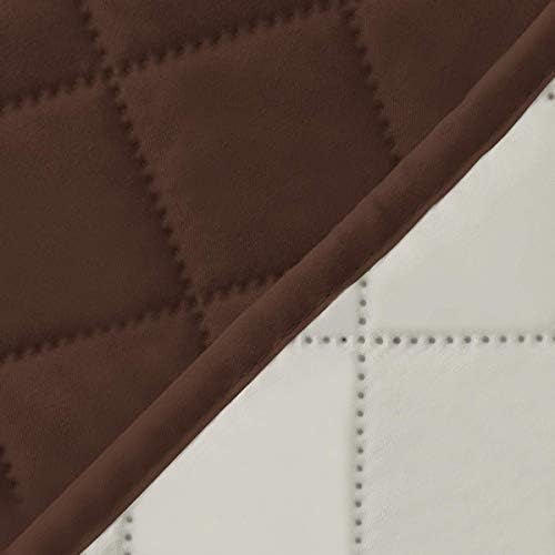Easy-Going Reversible Couch Cover, 3 Cushion Sofa, X-Large, Coffee/Ivory - Image 6