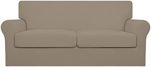 Easy-Going Stretch Oversized Loveseat Couch Cover for 2 Cushion Washable by Easy-Going