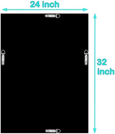 QMDECOR Crystal Crush Diamond Rectangle Silver Mirror for Wall Decoration 24x32inch Wall Hang Frameless Mirror Acrylic Diamond Decor. - Image 7