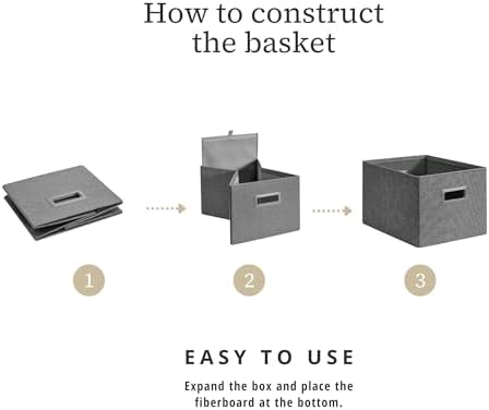 DECOMOMO Storage Bins for Shelves, 3x Tougher Storage Baskets - Image 5