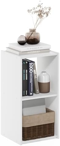 Furinno Pelli Cubic Storage Cabinet, 2x1, White by Furinno-FitsYourSpaceFitsYourBudget