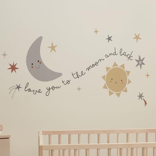 Bedtime Originals Little Star Celestial Moon & Stars Wall Decal/Stickers - Image 3