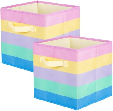 ShellKingdom Storage Bins, Foldable Fabric Storage Cubes And Cloth Storage by ShellKingdom
