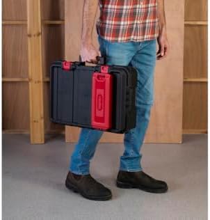 Keter Stack N' Roll Power Tool Case with Removable Dividers - Image 4