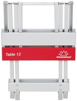 MOUNTAIN SUMMIT GEAR Portable Folding Camping Table 4 Sizes - Micro, Small, Standard & Large | Lightweight Aluminum Outdoor Camp Table for Camping, Picnic, Beach, Kitchen (Small Table) - Image 5