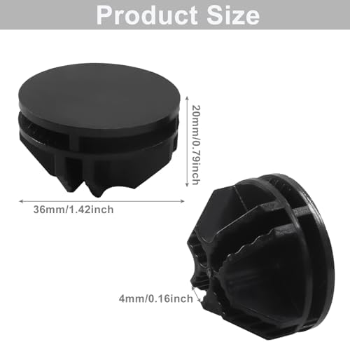 48 Pack Black Plastic Cube Connectors - Image 2