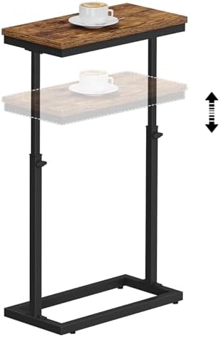 TUTOTAK End Table, Side Table, Tall Couch Table, Sofa Table - Image 6