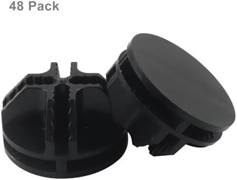 48 Pack Black Plastic Cube Connectors - Image 3