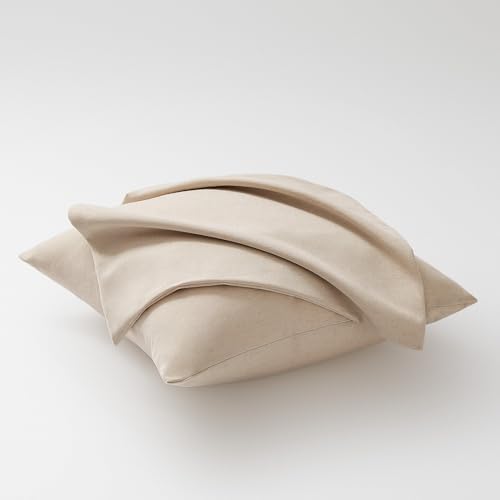 Topfinel 4 Packs Neutral Decorative Throw Pillows Covers 12x12 Inch for Living Room Couch Bed Sofa, Rustic Farmhouse Boho Neutral Home Decor, Soft Plush Striped Corduroy Square Cushion Case 30x30 cm - Image 7