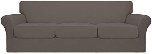 Easy-Going 4 Pieces Oversized Stretch Couch Cover for Dogs Washable by Easy-Going