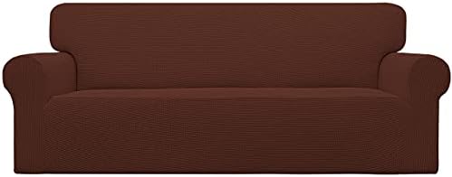 Easy-Going Stretch Couch Covers for Sofa Washable Large Coffee by Easy-Going