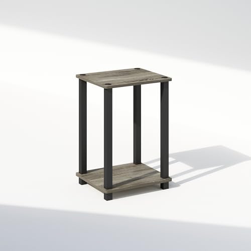 Furinno Simplistic Toolless 2-Tier Compact Night Stand, French Oak - Image 5