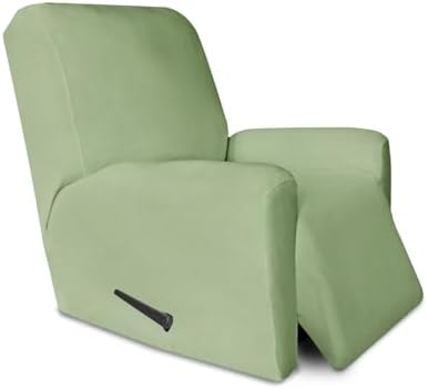 PureFit Stretc Recliner Chair Covers Fleece Soft Couch Covers for Sofa by PureFit