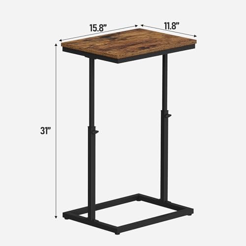 TUTOTAK End Table, Side Table, Tall Couch Table, Sofa Table - Image 7