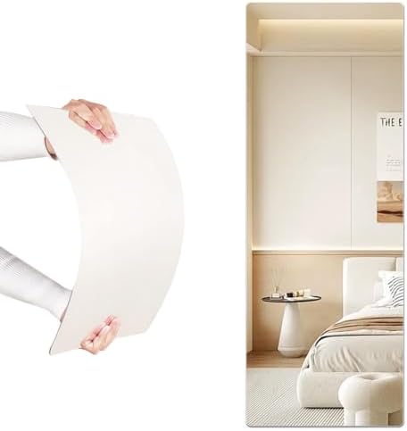 iCAGY Acrylic Full Body Self-Adhesive Shatterproof Mirror by iCAGY