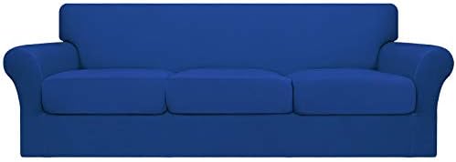 Easy-Going 4 Pieces Oversized Stretch Couch Cover for Dogs Washable by Easy-Going