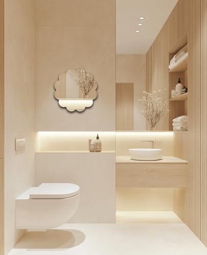 Shatterproof Scratch-Resistant Wall Mirror for Room Decorative - Image 2