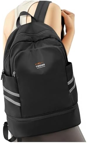 SYCNB Gym Backpack for Women with Shoes Compartment,Sports Backpack by SYCNB