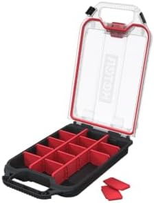 Keter Stack N' Roll 2 Pack Half Organizer Storage Box by Keter