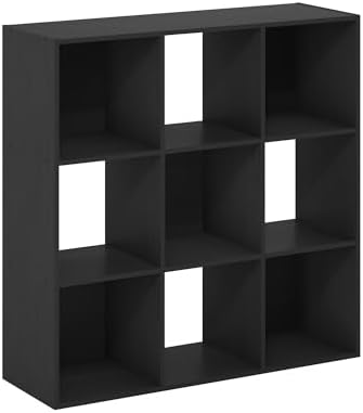 Furinno PELLI Closet Organizers and Storage, 9-Cube Closet Organizer, Open Shelf Closet Storage, for Wardrobe, Bedroom, Living Room, Americano - Image 6